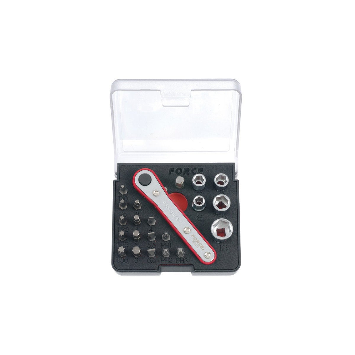 Force 2222 1/4″ Doppenset 22 delig NIEUW, Doe-het-zelf en Bouw, Ophalen of Verzenden, Nieuw