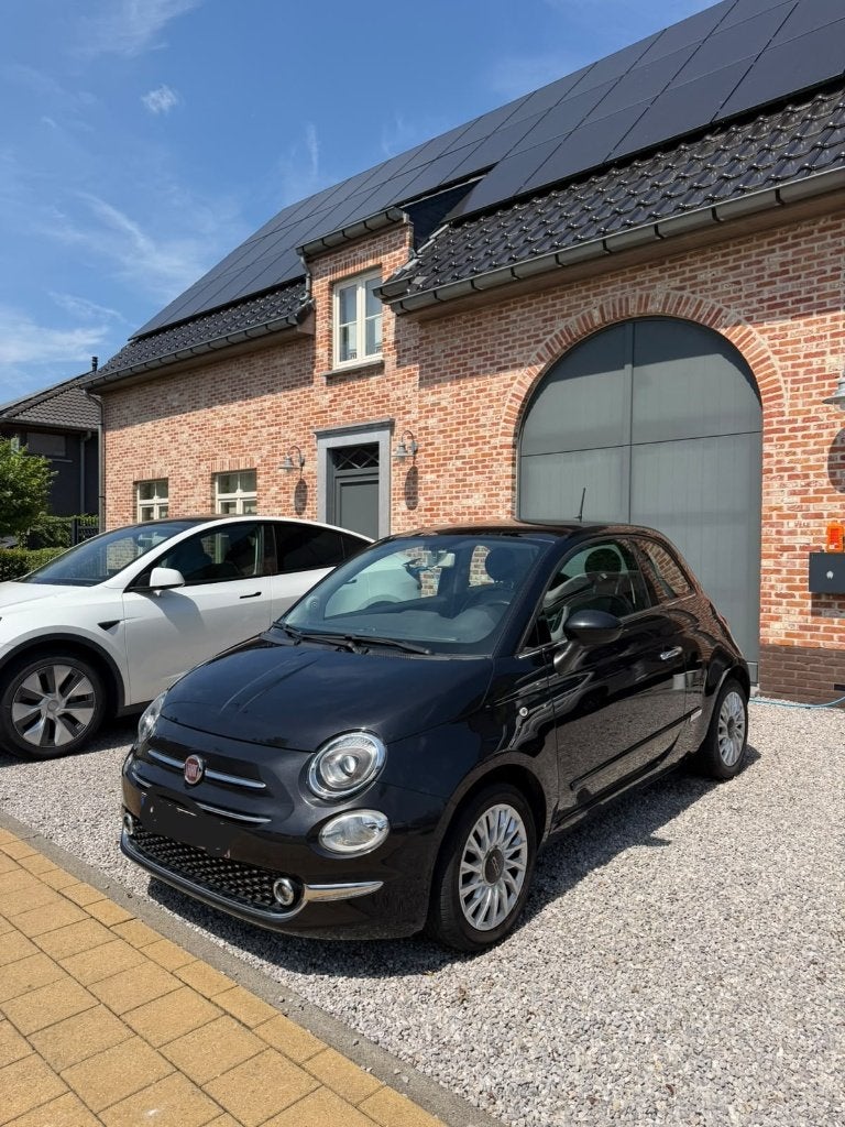 Fiat 500 - 1.2 benzine, Auto's, Voorwielaandrijving, 4 zetels, Stof, Zwart