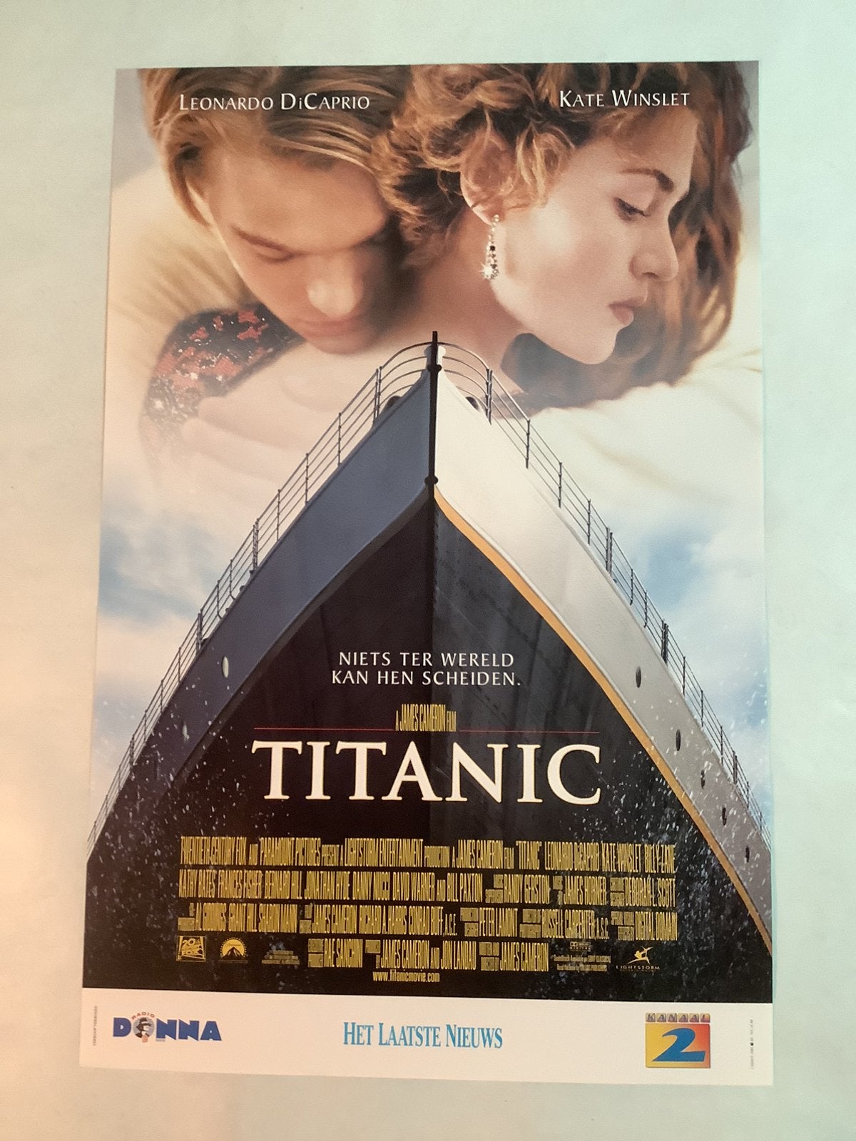 TITANIC   filmposter   36-54 cm, Verzamelen, Posters, Ophalen of Verzenden, Zo goed als nieuw