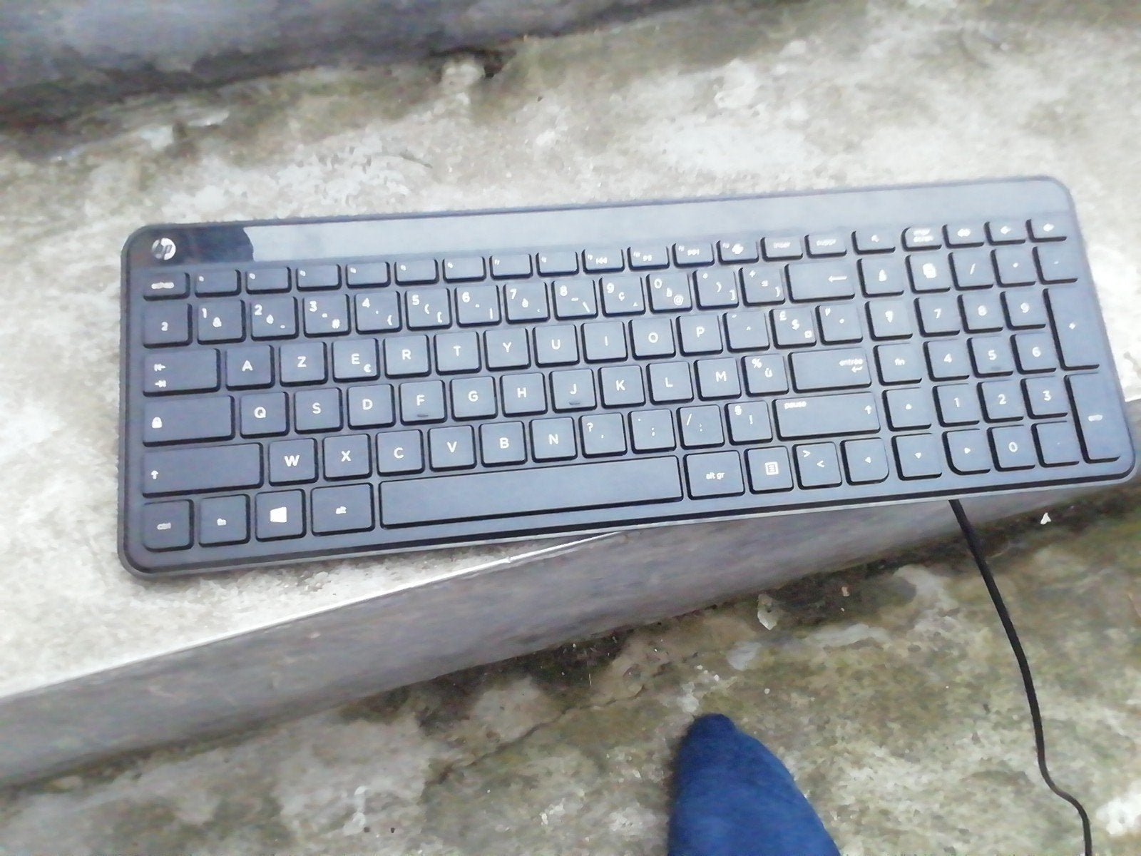 toetsenbord hp, Computers en Software, Ophalen, Gebruikt, Azerty, HP