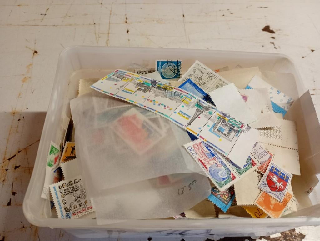 I3) grand lot de timbres français, Enlèvement ou Envoi