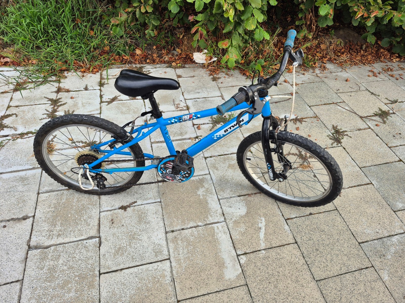 B-twin MTB met versnellingen, Ophalen, Staal, Velgrem, B-TWIN