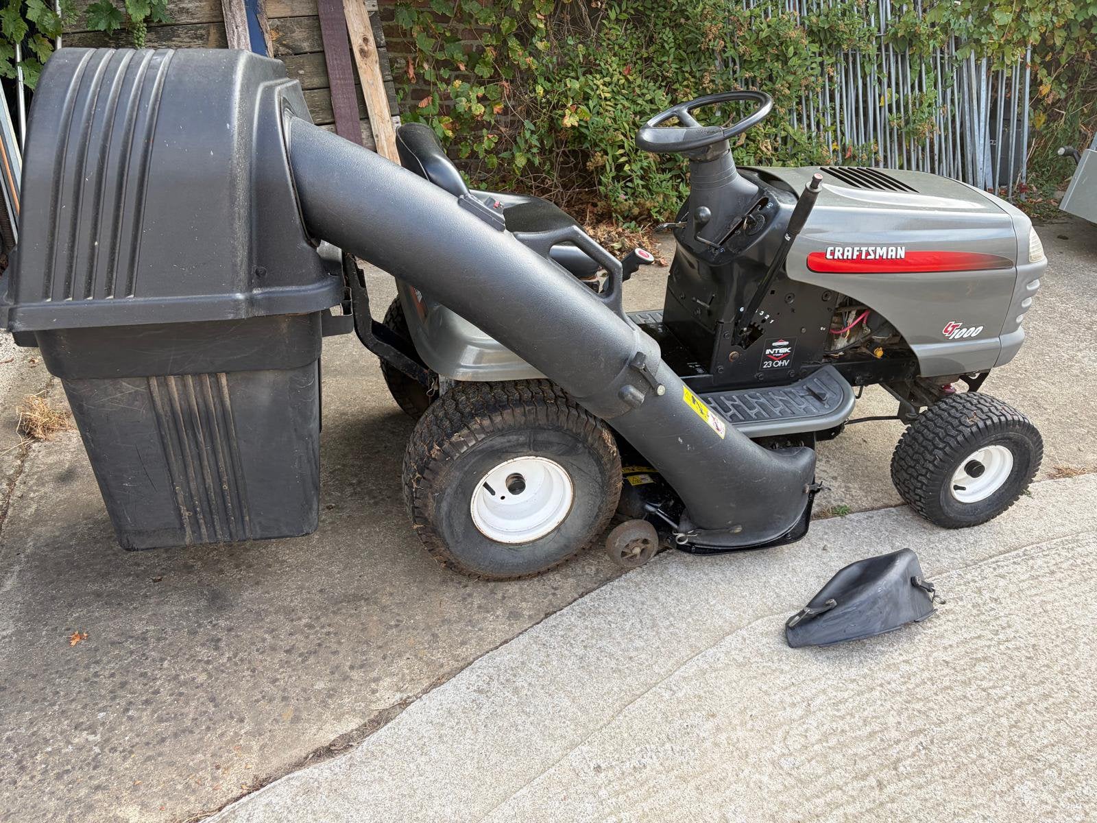 Zitmaaier 23 pk, Tuin en Terras, Zitmaaiers, Ophalen, Gebruikt, Mulchfunctie, 90 tot 120 cm