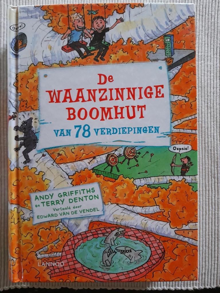 De waanzinnige boomhut 6 , van 78 verdiepingen, Ophalen of Verzenden, Zo goed als nieuw, Andy Griffiths; Terry Denton, Fictie