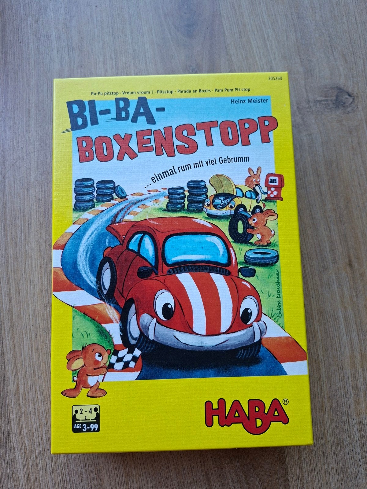 Gezelschapspellen Bi-ba boxenstopp., Enlèvement, Neuf