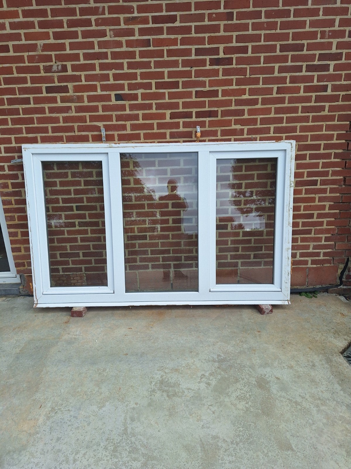 pvc raam, Châssis de fenêtre, 75 à 150 cm, Comme neuf, Synthétique