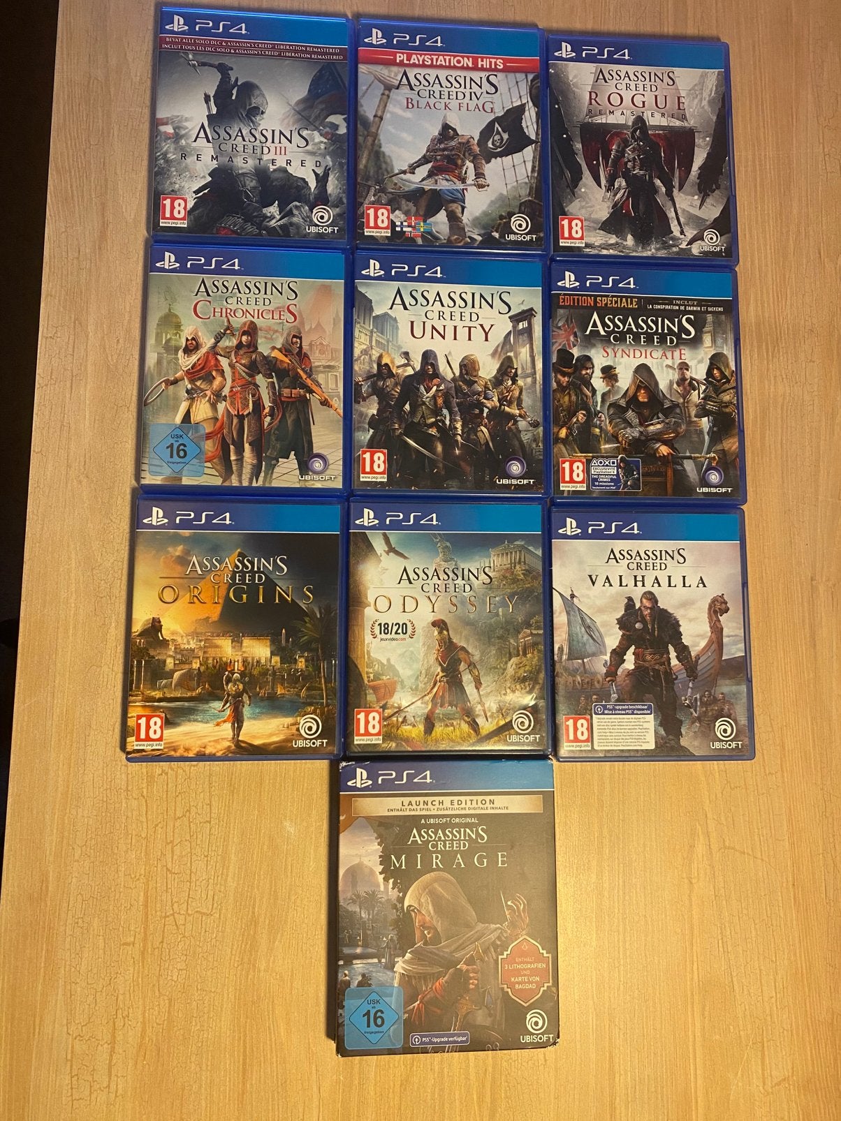 Assassin’s Creed Collection, Avontuur en Actie, Vanaf 18 jaar, 1 speler, Ophalen of Verzenden