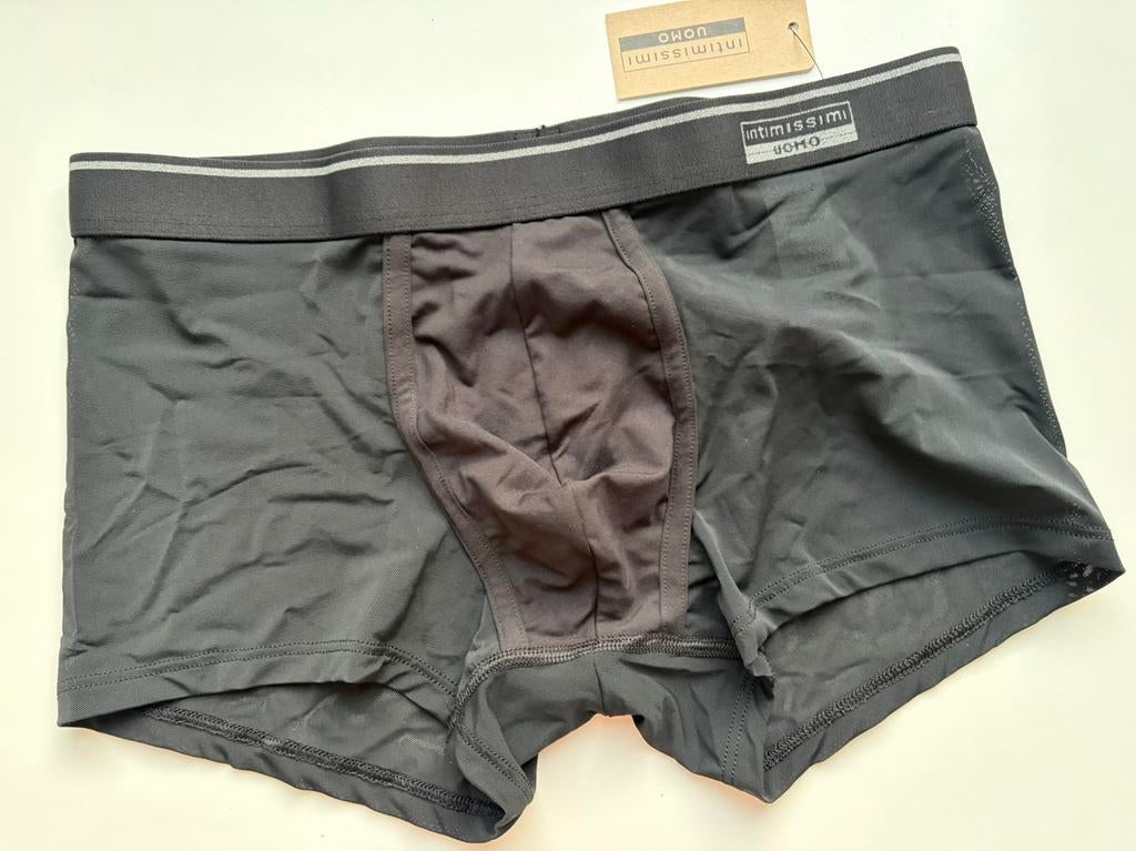 Intimissimi Micromesh Boxershort, Verzenden, Zwart, Boxer
