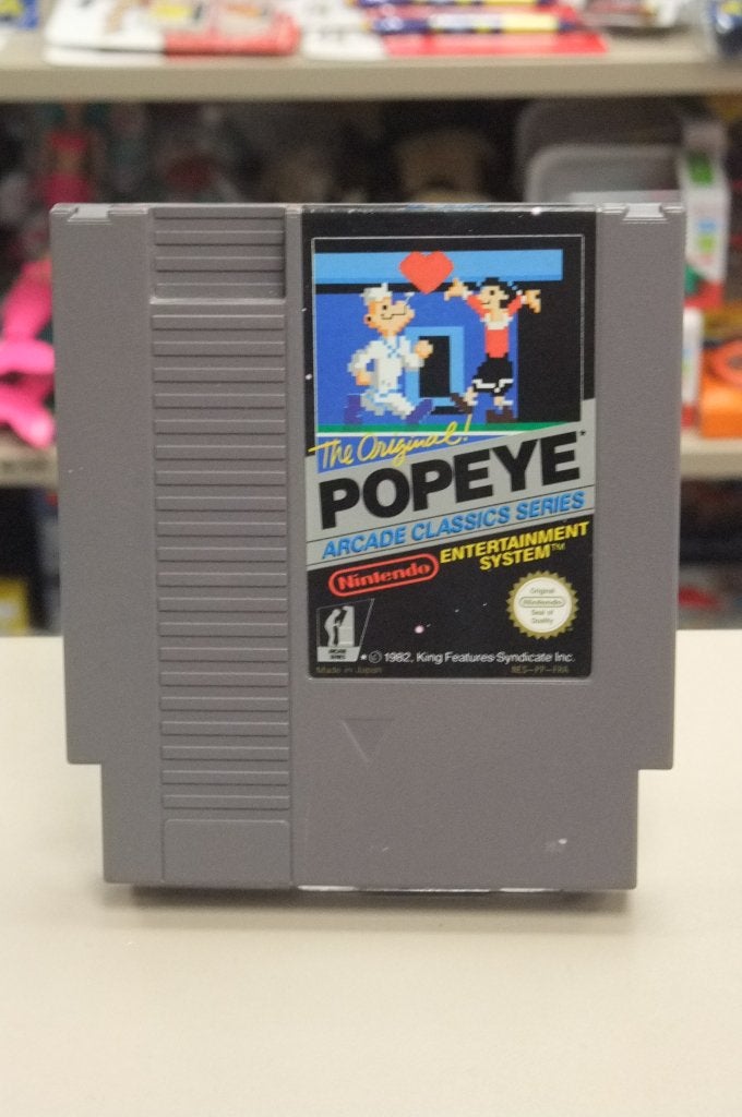 Popeye cart only fra nes, Games en Spelcomputers, Games | Nintendo NES, Nintendo, Gebruikt, 1 speler, Ophalen of Verzenden