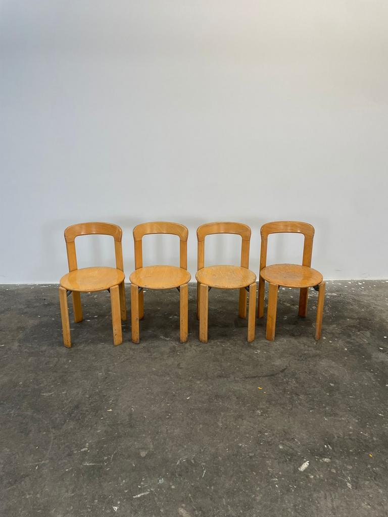 28 x Bruno Rey Kusch Co Hay stoelen naturel opknappers, Enlèvement