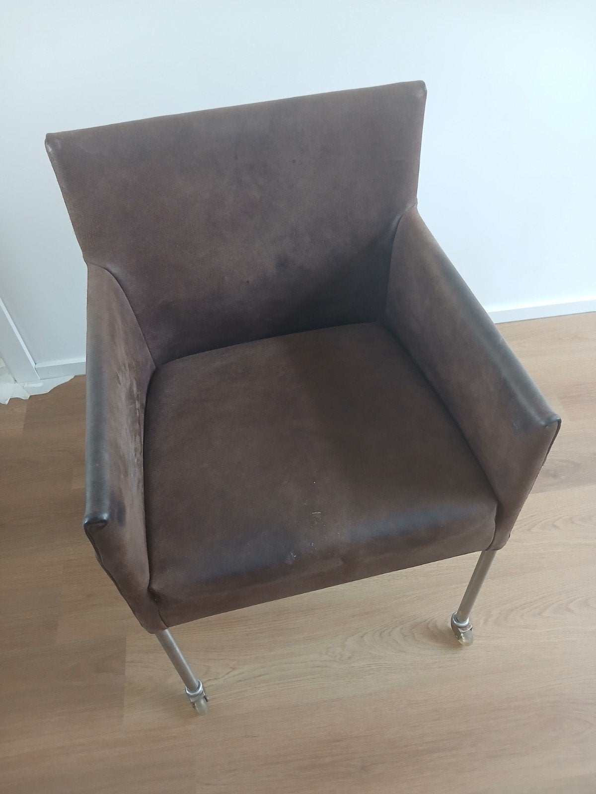 set van 4 eetkamerstoelen, Ophalen