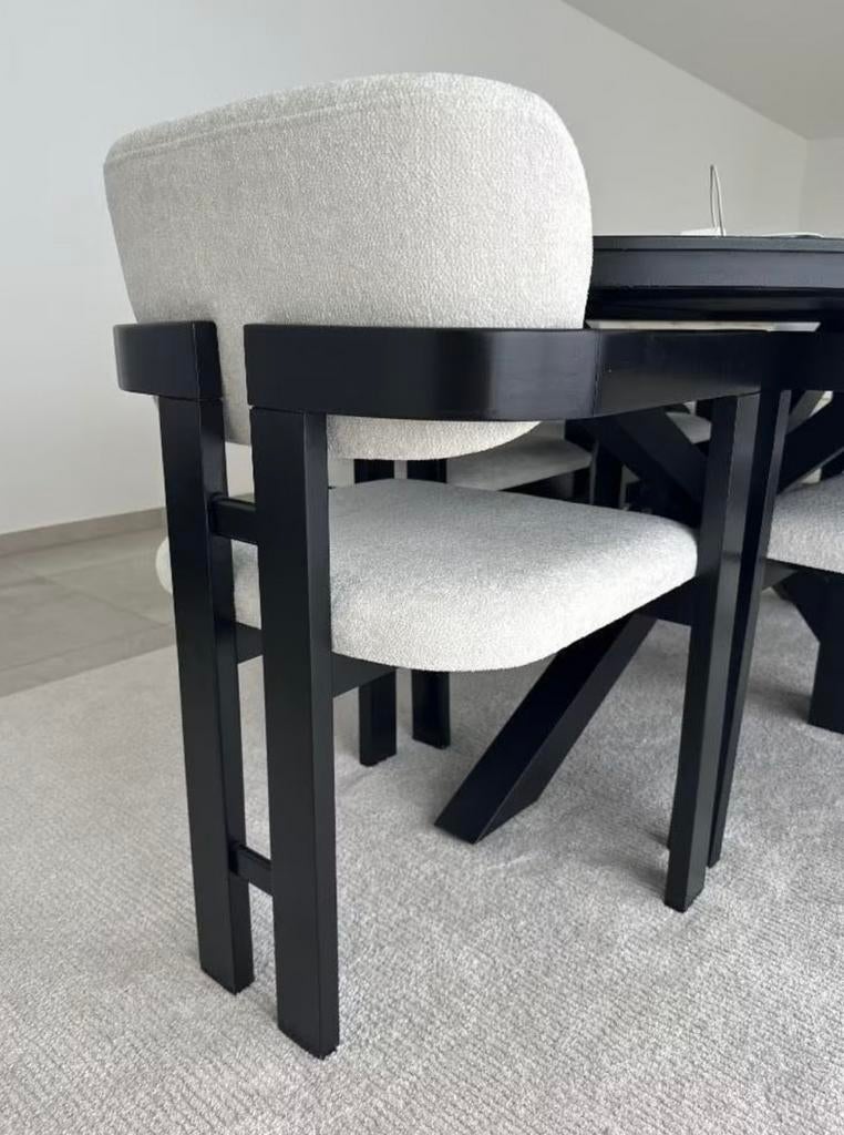 Eetkamerstoelen – 8 stuks beschikbaar – Zo goed als nieuw, Ophalen, Zo goed als nieuw