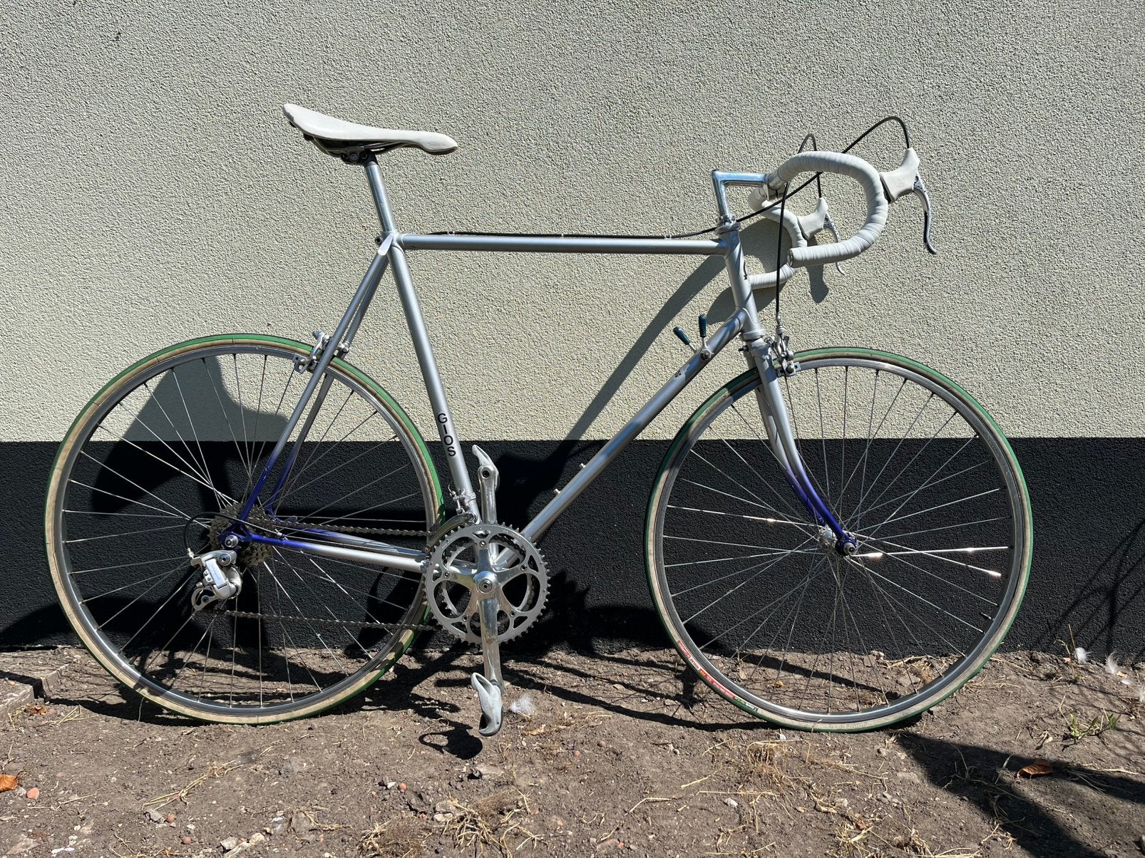 Vintage Gios koersfiets, Fietsen en Brommers, Ophalen