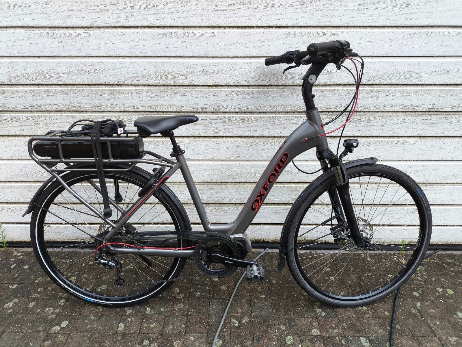 elektrische damesfiets Oxford, met maar 1470km!, Zo goed als nieuw, 47 tot 51 cm, 50 km per accu of meer, Ophalen