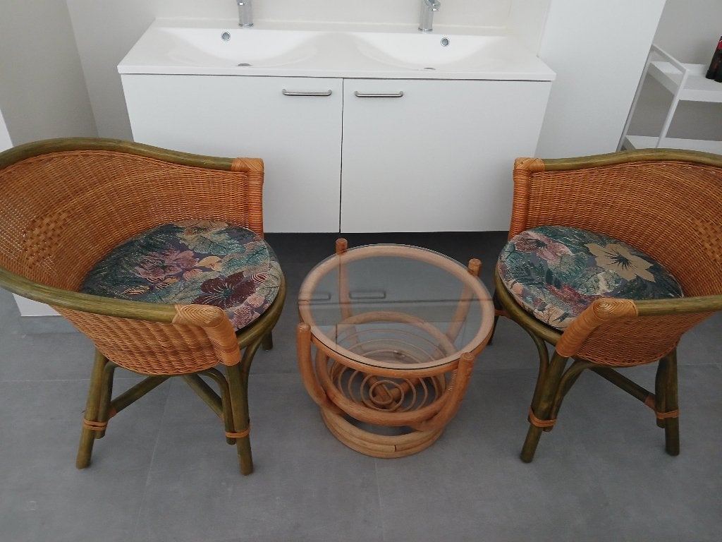 zetel, Huis en Inrichting, Ophalen, Gebruikt, Riet of Rotan