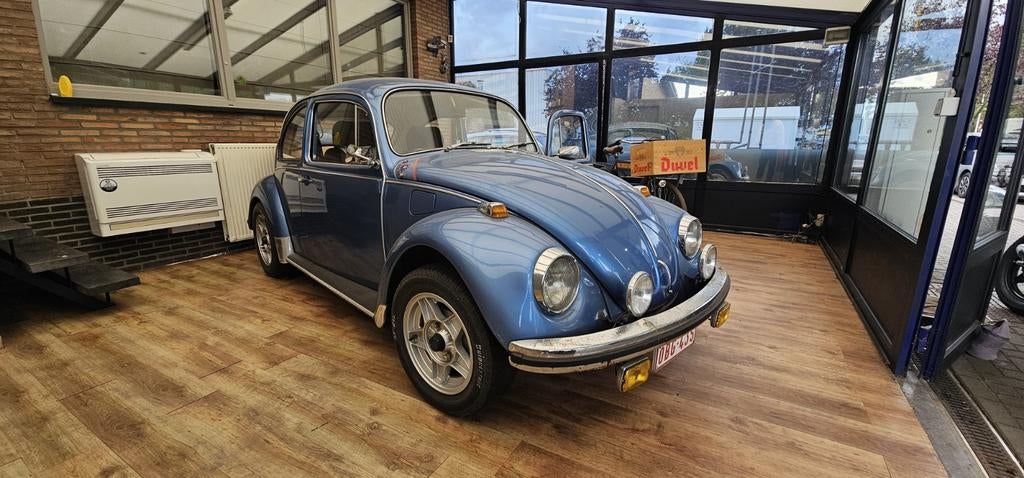 Volkswagen kever, Auto's, Oldtimers, Particulier, Volkswagen, Benzine, Handgeschakeld, Blauw, Blauw, Achterwielaandrijving, Ophalen