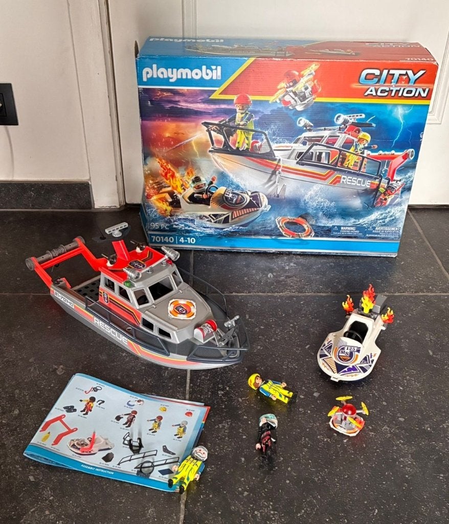 PLAYMOBIL - City Action Redding op zee - 70140, Ophalen, Zo goed als nieuw, City action