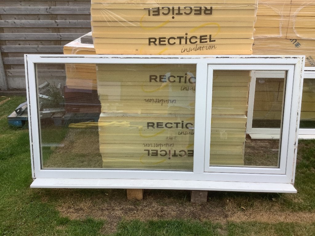 Ramen, Ophalen, Gevelraam of Ruit, 80 tot 120 cm, Zo goed als nieuw