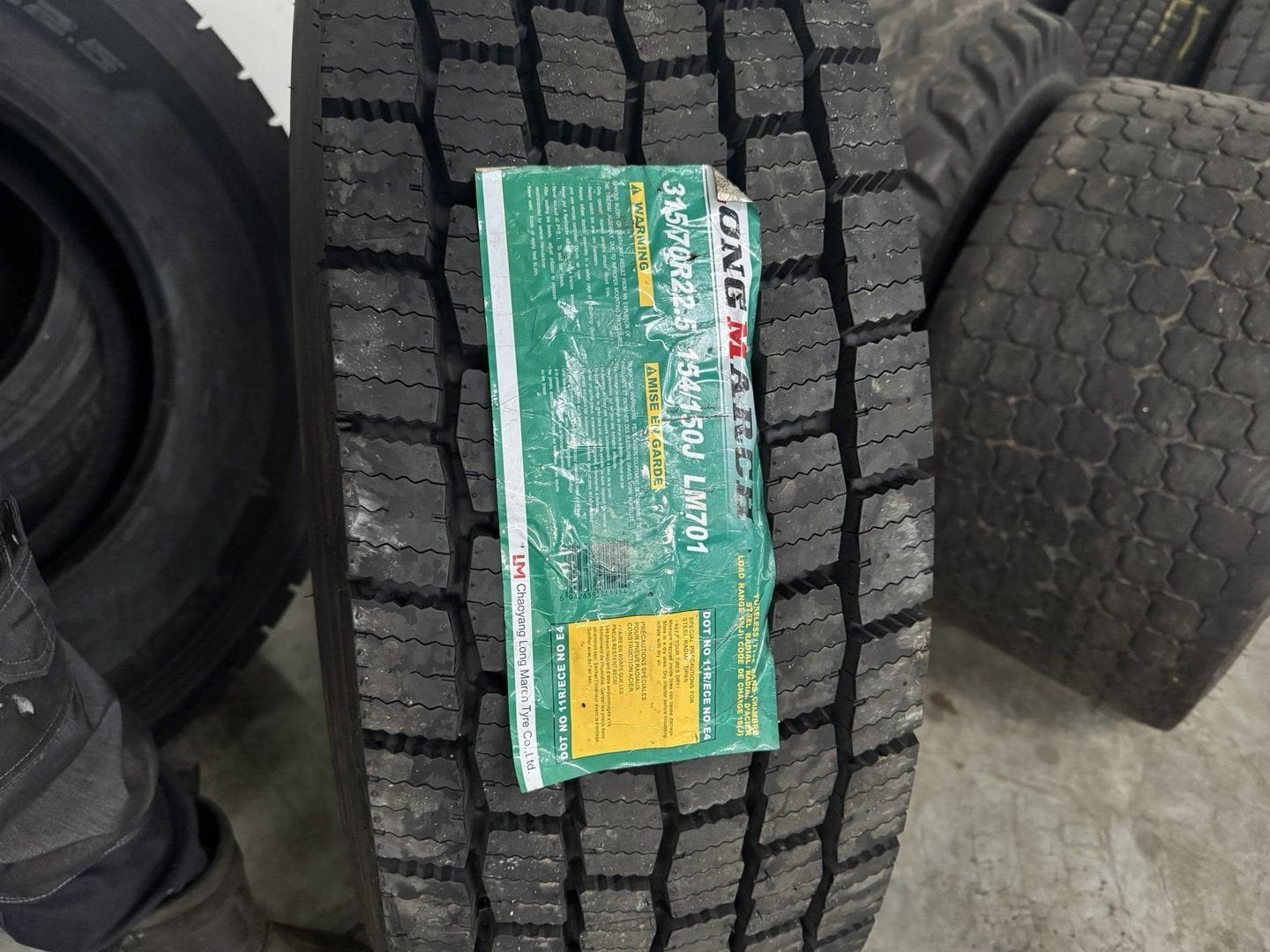 1x Longmarch LM701 315/70 R22.5 154/150J Nieuw, Ophalen, -, -, Nieuw