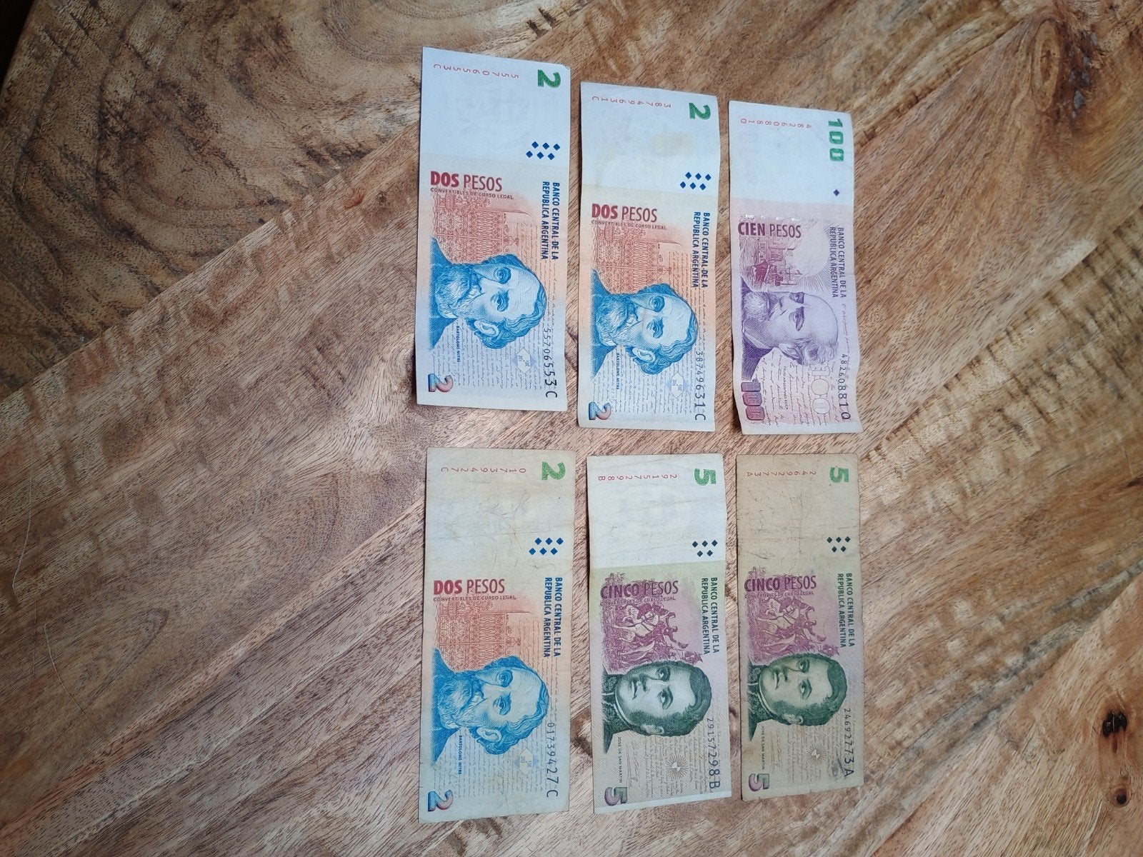 116 pesos Argentinië, Hobby & Loisirs créatifs, Enlèvement ou Envoi