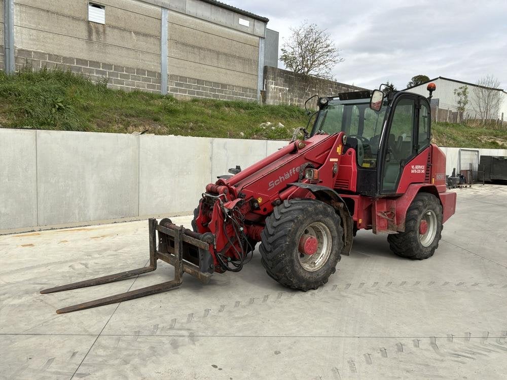 2013 Schäffer 8090T Chargeuse télescopique articulée, Chariot télescopique