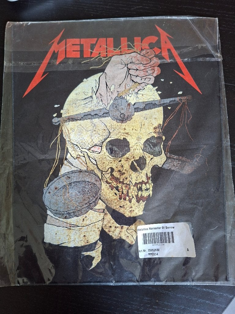Metallica - Backpatch, Enlèvement ou Envoi, Neuf