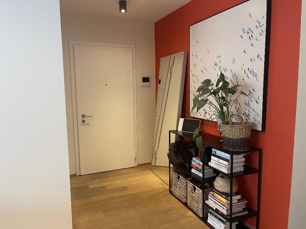 Halkastje in zwart metaal / dressoir, Ophalen, 100 tot 150 cm, Zo goed als nieuw, Metaal