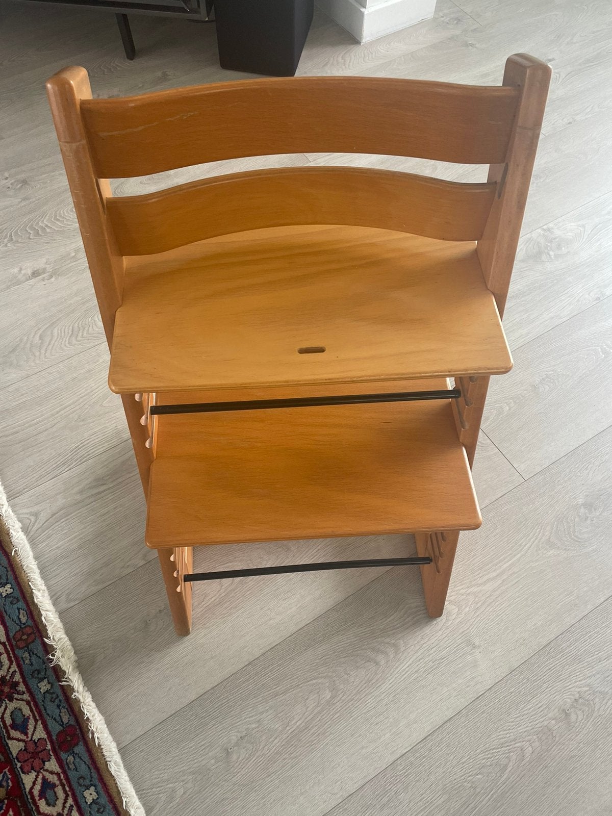 Chaise stokke tripp trapp, Utilisé
