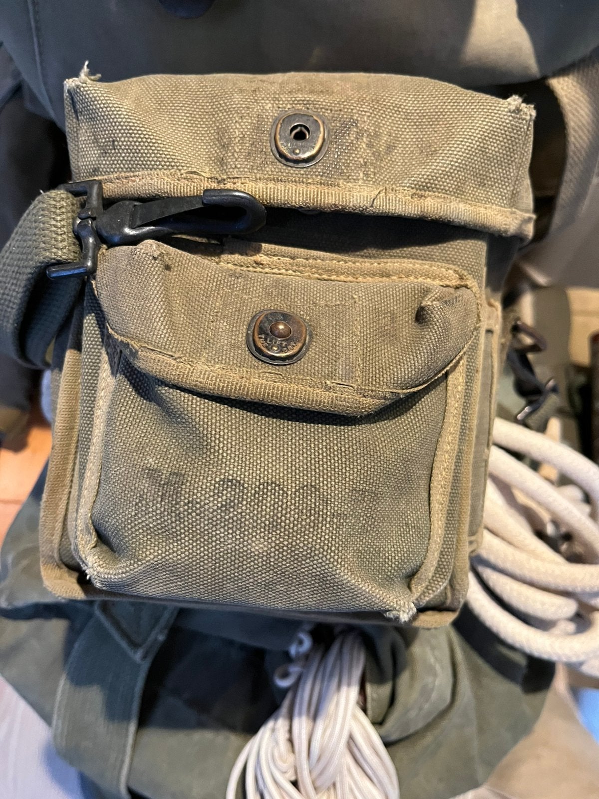 Us decoder pouch M209B Airborne, Verzamelen, Verzenden