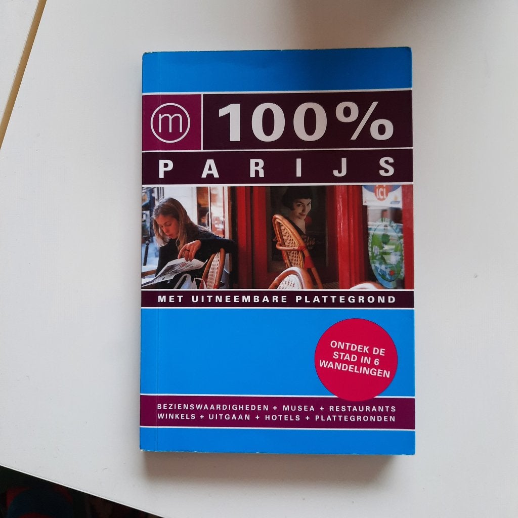 Reisgids 100% Parijs, perfecte staat, Boeken, Ophalen, Zo goed als nieuw