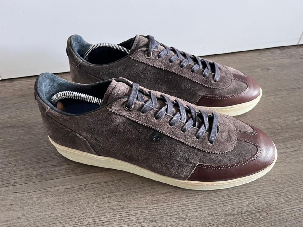 Floris van Bommel sneakers maat 10.5 / 45 als nieuw, Kleding | Heren, Schoenen, Bruin, Ophalen of Verzenden, Zo goed als nieuw