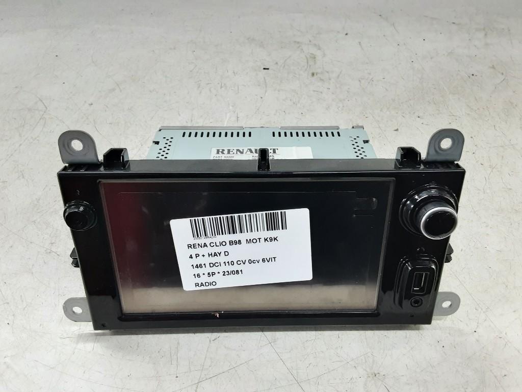 RADIO Renault Clio IV (5R) (01-2012/08-2021) (281157941R), Auto-onderdelen, Gebruikt, Renault, Mevr. I. Hauben, Rue de l'Espoir 34 34
4030  GRIVEGNÉE, BE
