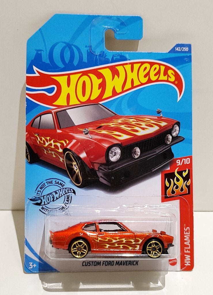 Hot Wheels Custom Ford Maverick Flames (2018), Ophalen of Verzenden