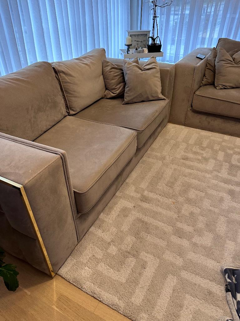 Fauteuil 3+2, Maison & Meubles, Canapés | Salons, 75 à 100 cm, Banc droit, Comme neuf, Enlèvement