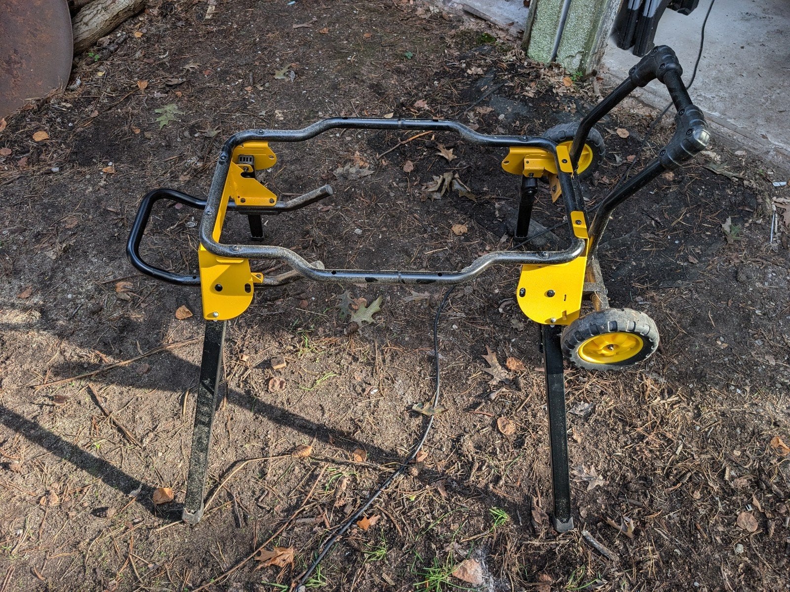 DeWalt DWE74911-XJ verrijdbaar onderstel voor tafelzaag, Ophalen, Zo goed als nieuw, Overige typen, Dewalt