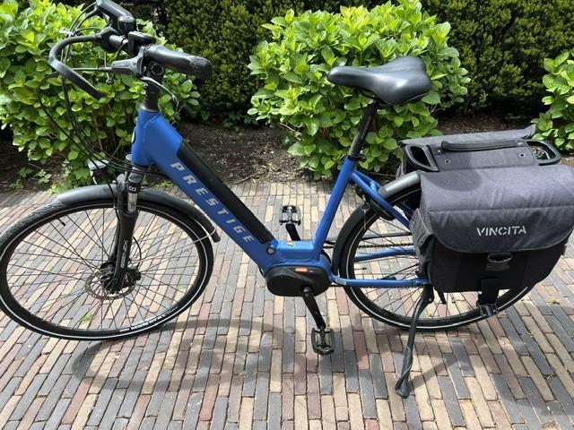 ebike  dames uitstekende staat met middenmotor te koop, Fietsen en Brommers, Elektrische fietsen, Zo goed als nieuw, 59 cm of meer