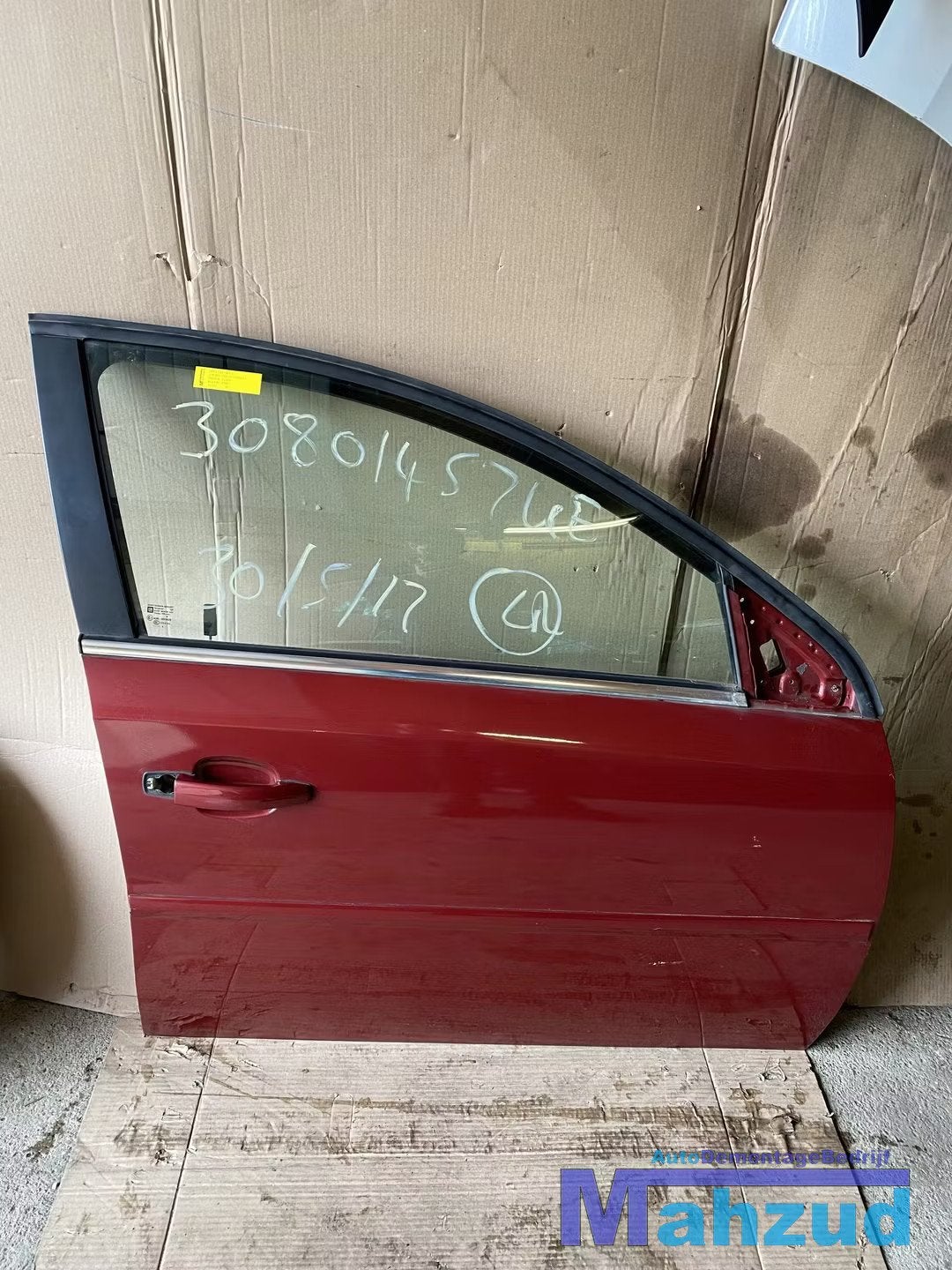 OPEL VECTRA C Rood Z50C rechts rechter voor deur portier, Auto-onderdelen, Gebruikt, Deur, Opel Automobile GmbH, Kontakt@opel-infoservice.de