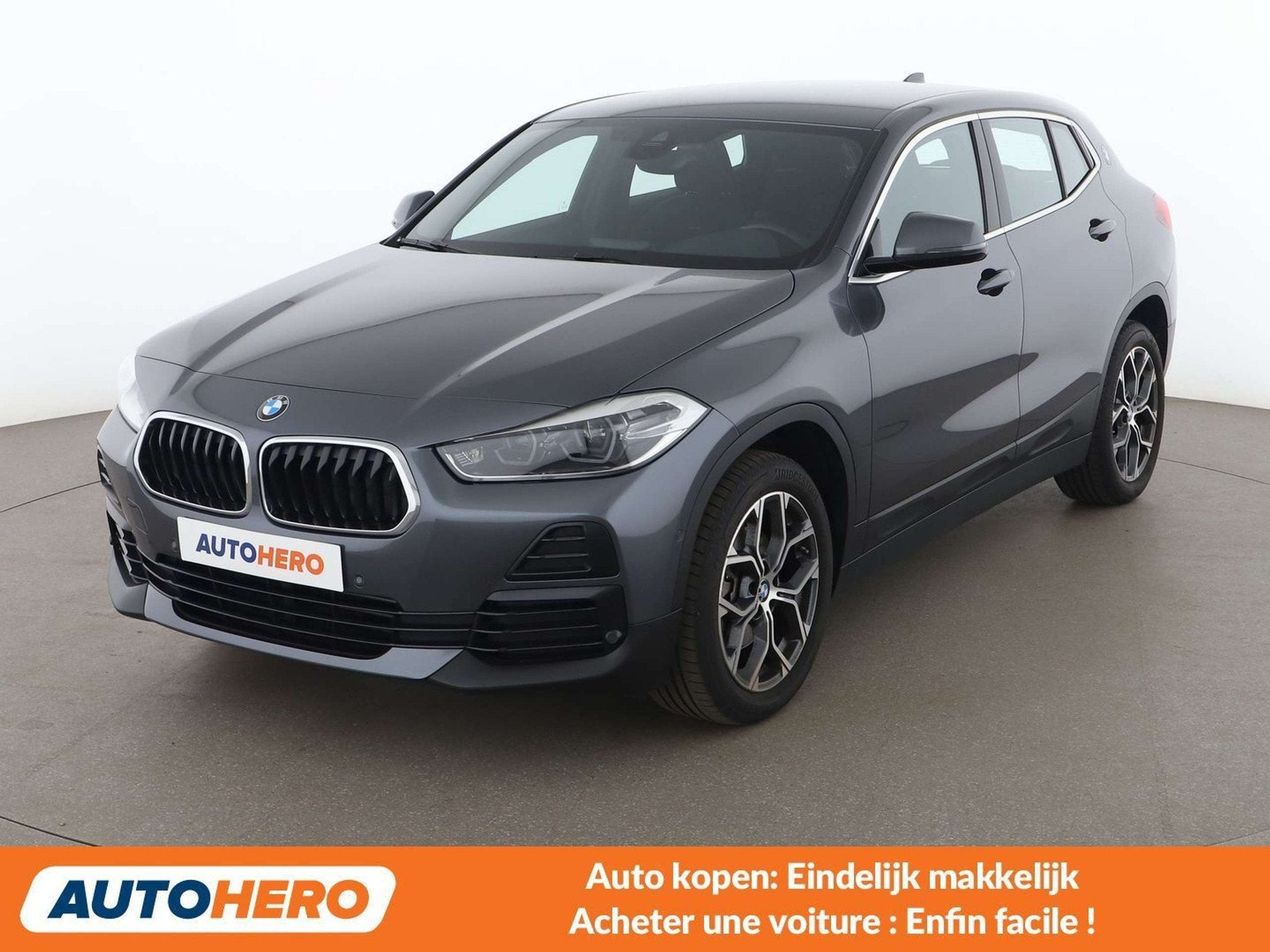 BMW X2 xDrive 18d (année de construction 2021), Autos, Argent ou Gris, 1675 kg, Noir, 5 portes