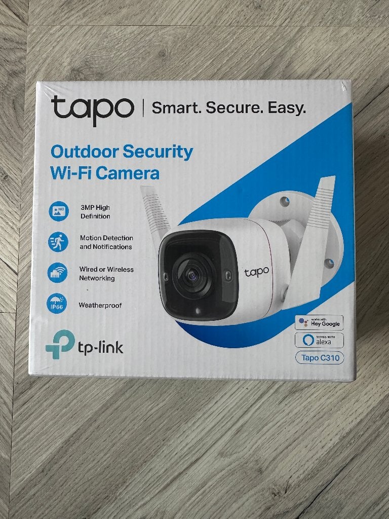 Nieuwe verzegelde TP Link Tapo C310-videocamera, Ophalen of Verzenden, Nieuw