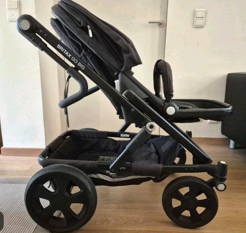Kinderwagen Britax met reiswieg, Kinderen en Baby's, Ophalen