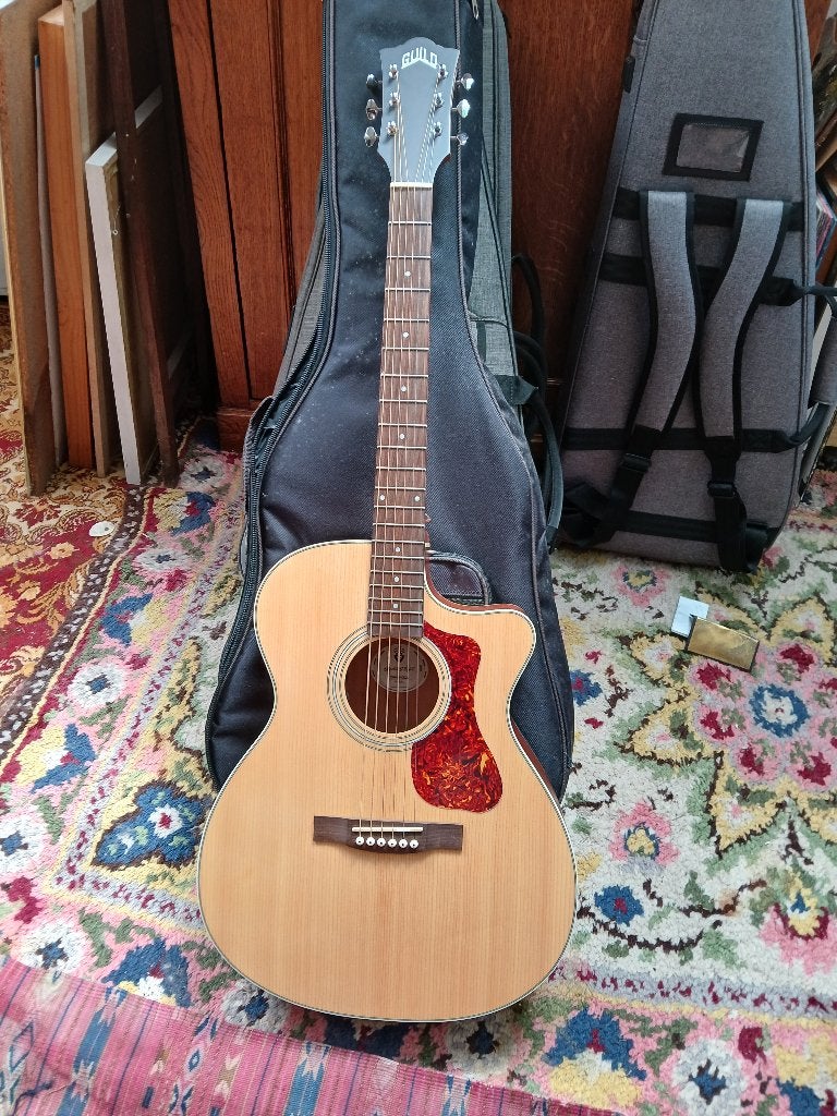 Guild, Enlèvement, Utilisé, Guitare Western ou Guitare Folk, Avec capteur (piezo)