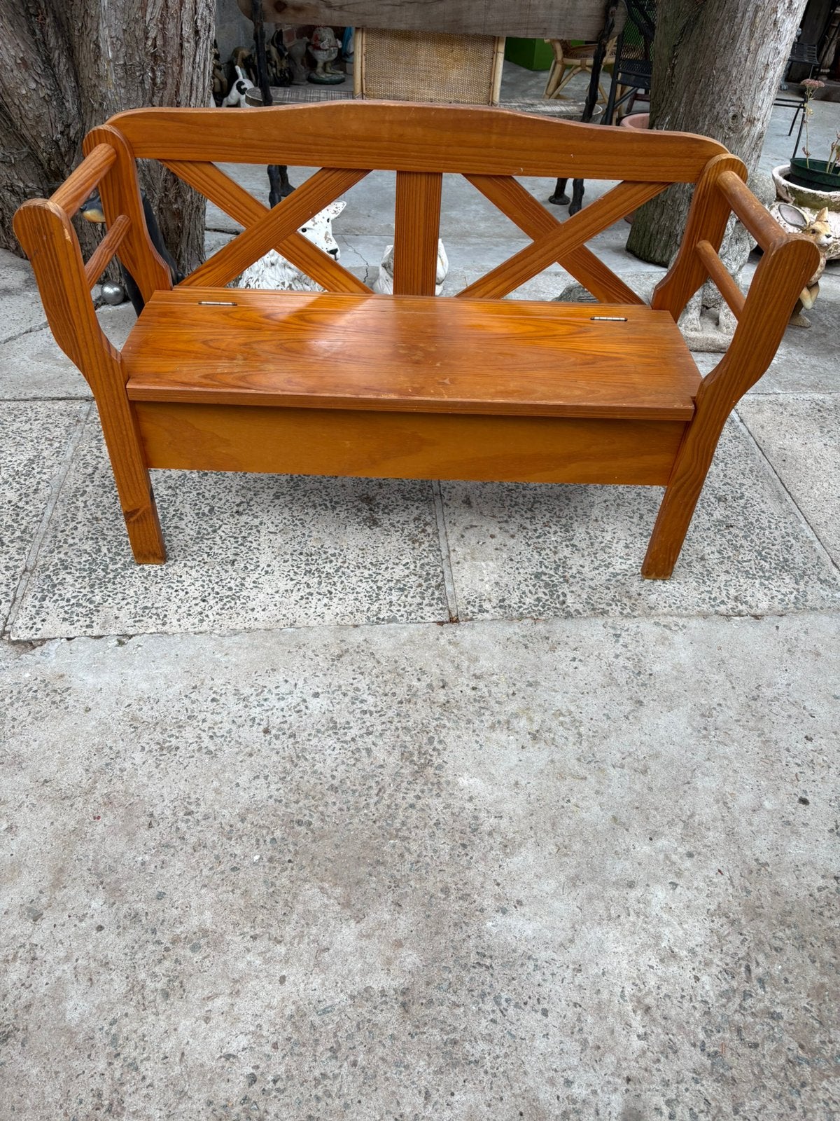 Banc, Enlèvement, Utilisé, Bois