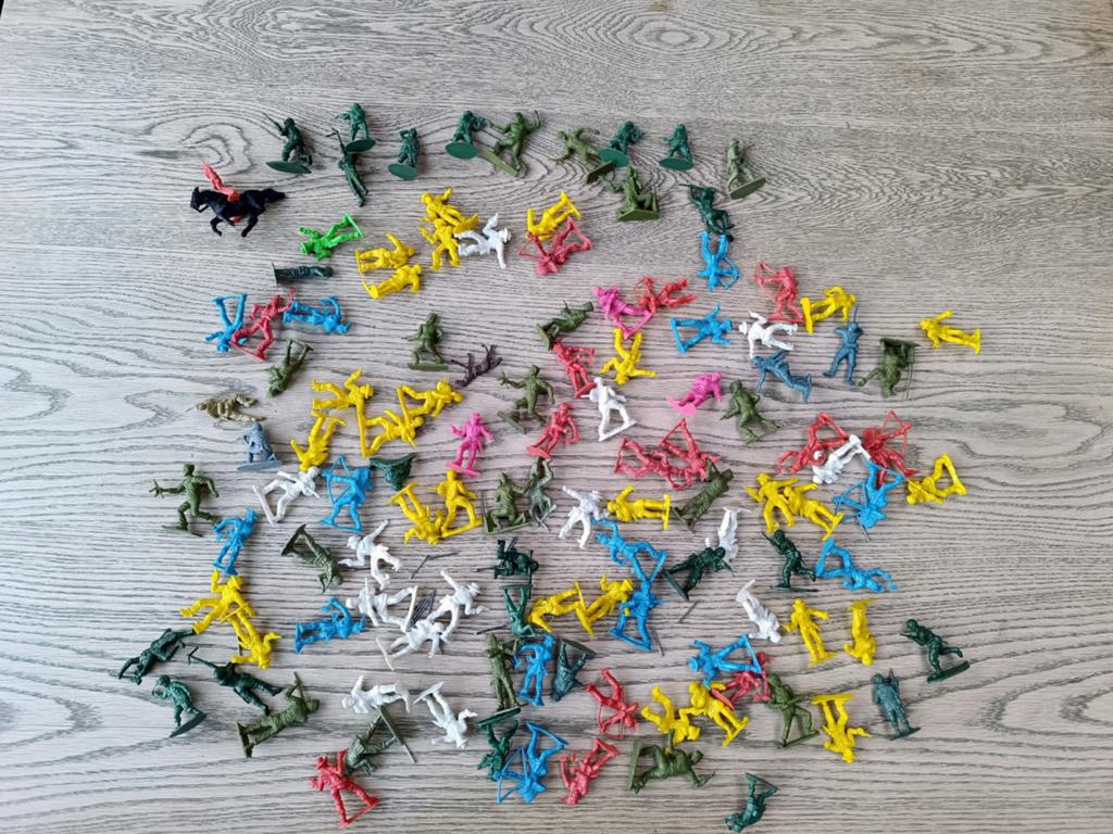 Vintage speelfiguurtjes, Ophalen of Verzenden