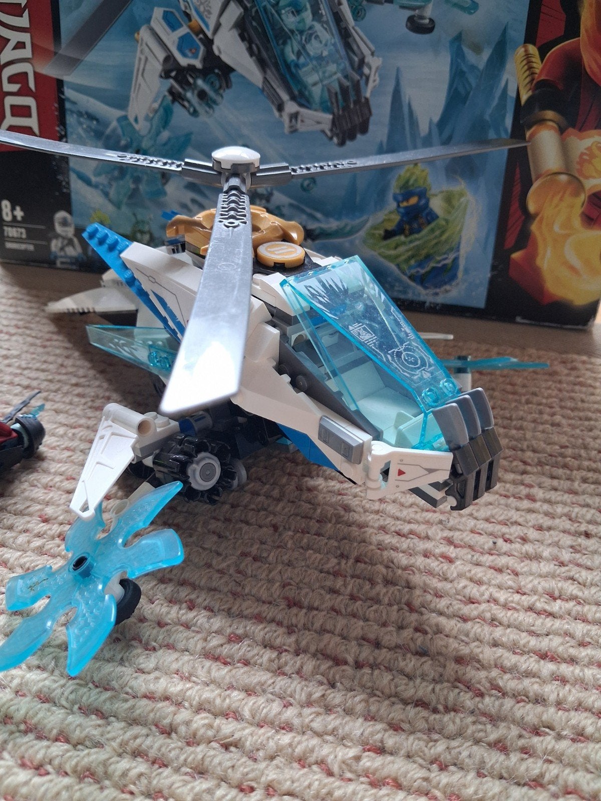 Lego ninjago helikopter, Ophalen, Ninjago, Lego, Inclusief doos