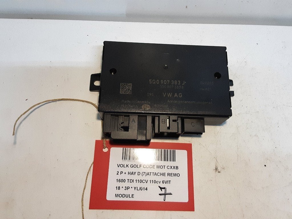 UNITE ELECTRONIQUE Volkswagen Golf VII (AUA) (5Q0907383J), Volkswagen, Mevr. I. Hauben, Utilisé, Rue de l'Espoir 34 34
4030  GRIVEGNÉE, BE
