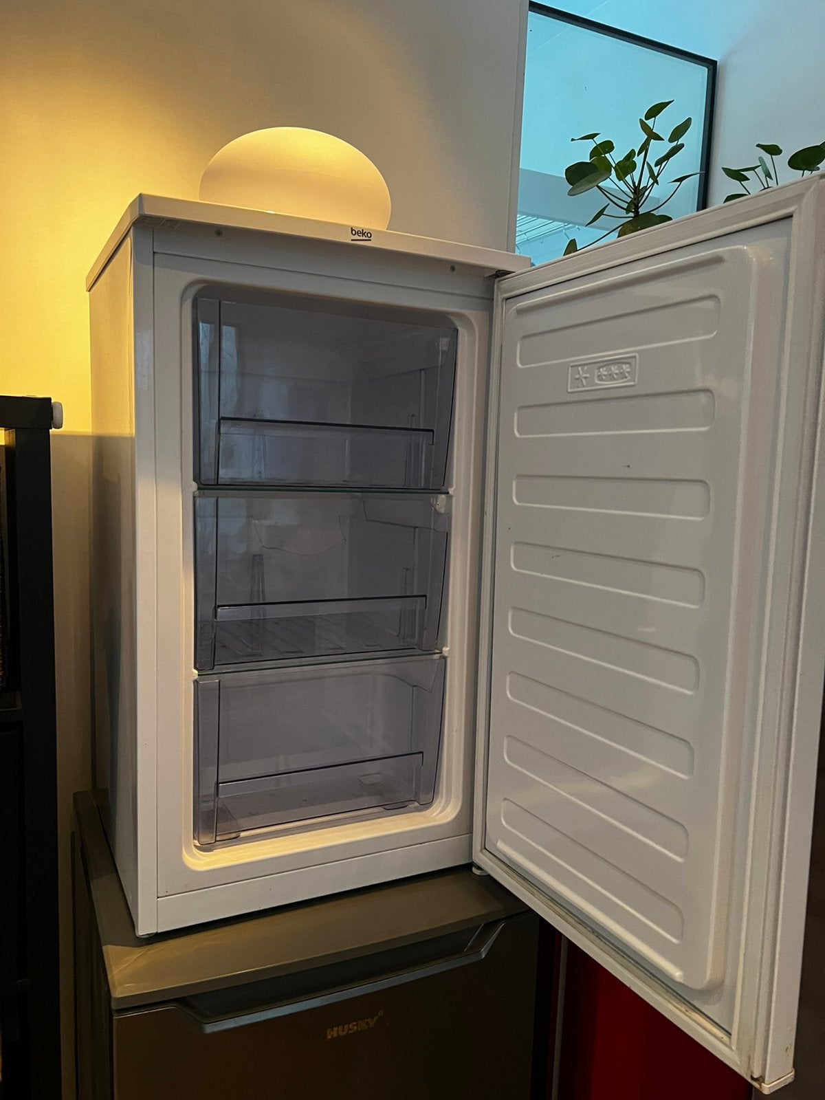 Beko diepvries tafelmodel, Congélateur, Enlèvement, Utilisé, 60 à 90 cm