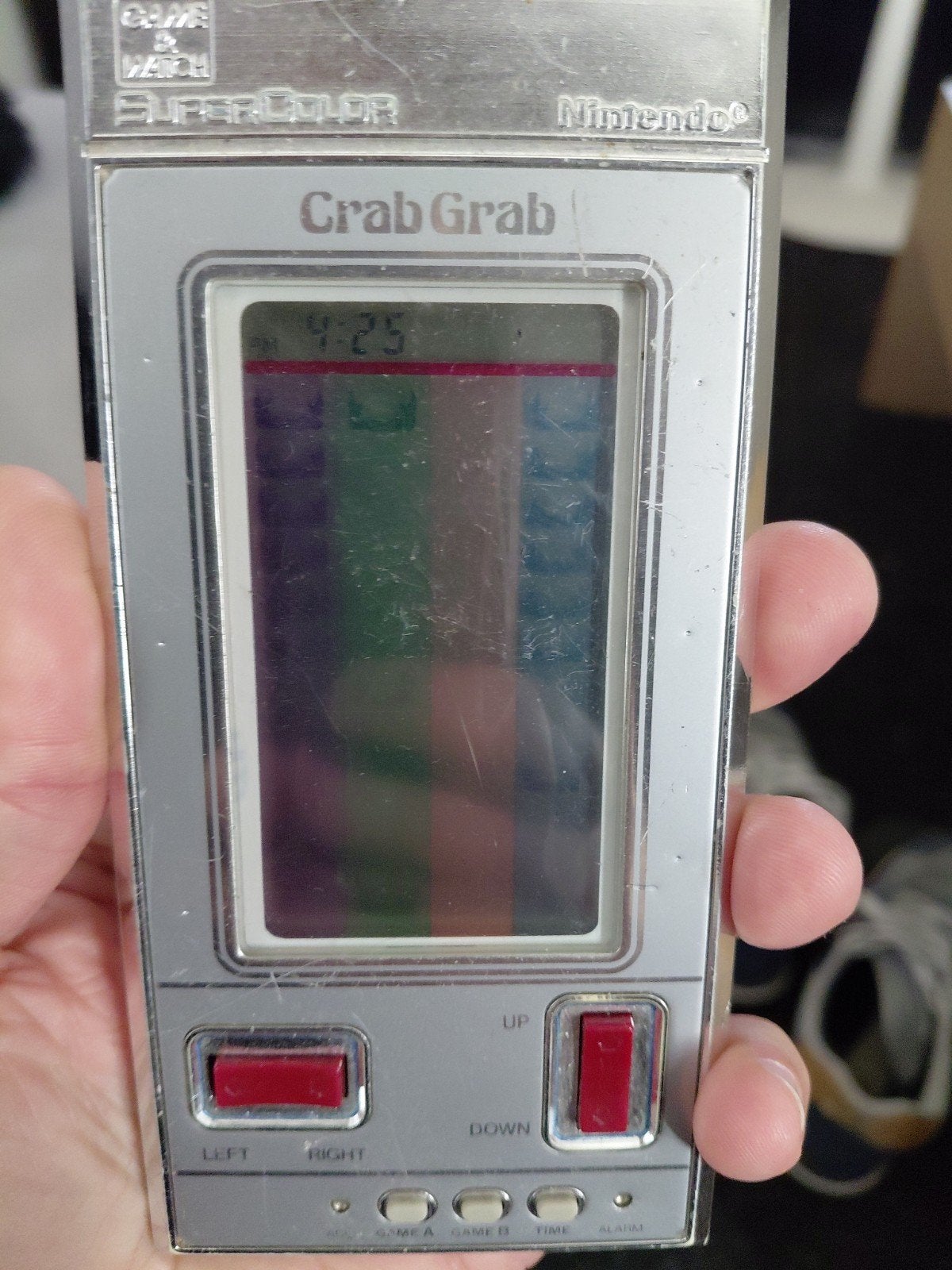 Nintendo Game & Watch CrabGrab – verzamelobject 1984, Games en Spelcomputers, Spelcomputers | Nintendo Game Boy, Ophalen of Verzenden