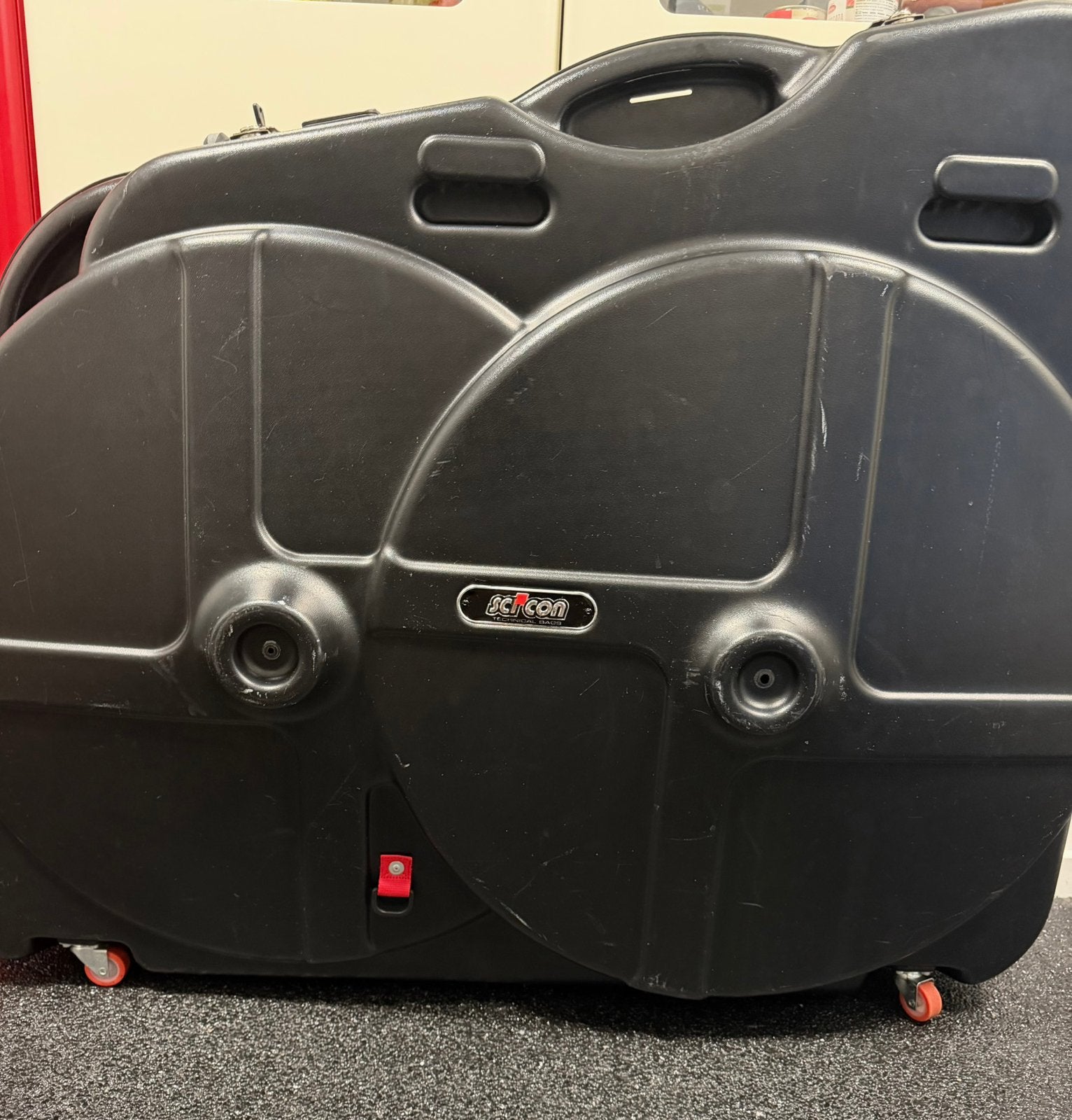 Fietskoffer hardtop Scicon, Ophalen, Gebruikt