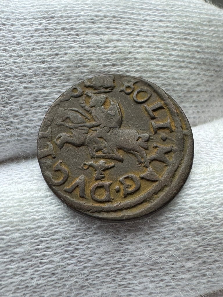Pologne-Lituanie - 1 solidus 1661, Enlèvement ou Envoi, Pologne, Monnaie en vrac