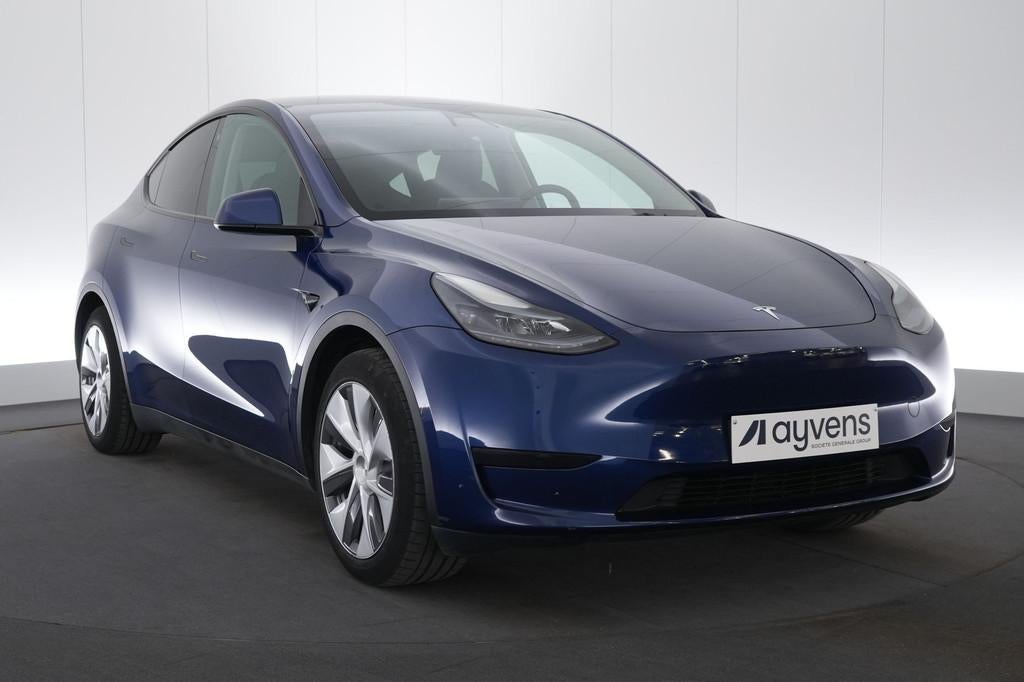 (2DHK277) TESLA MODEL Y, Achterwielaandrijving, Gebruikt, Parkeersensor, Blauw